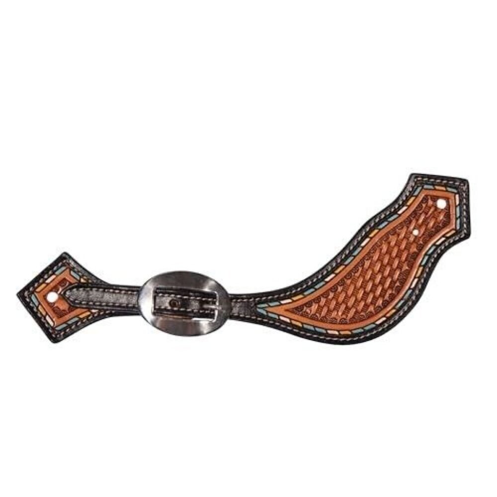 Professional's Choice Multi Color Line Spur Straps - 3P9108